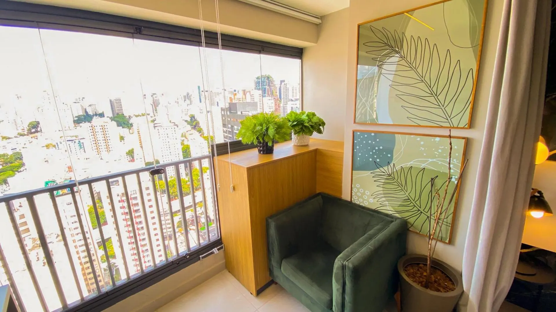 Piscina, Academia, Ac ,Cama Queen|Brazilian Corner サンパウロ